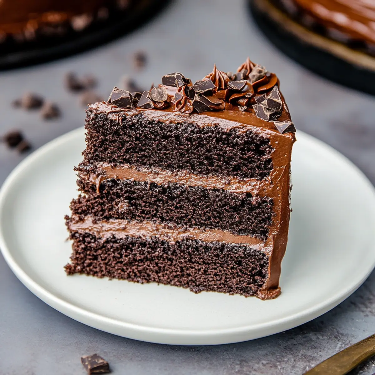 Death by Chocolate Cake - Decadent Dark Chocolate Cake Recipe