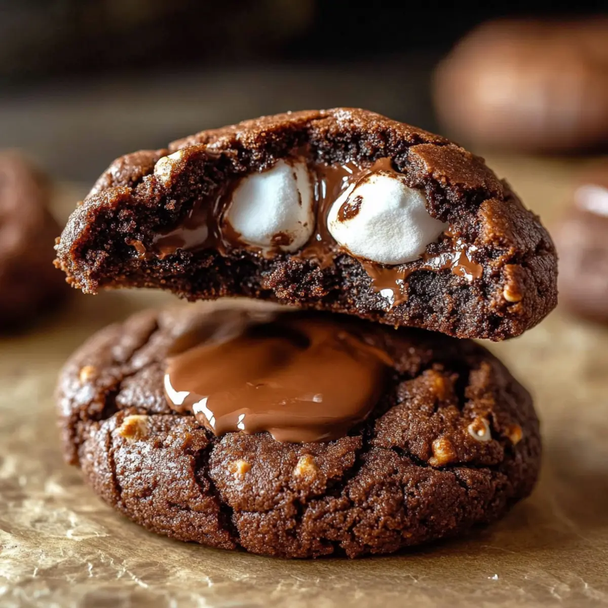 Irresistibly Chewy Chocolate Marshmallow Cookies You’ll Love 2 e9vssu2rwyjecodwvnnj