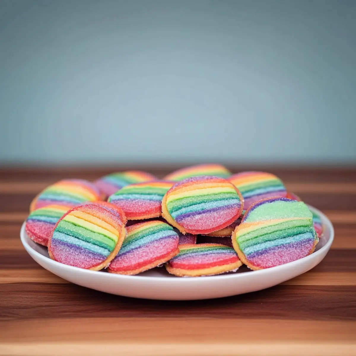 Brighten Up Your Day With These Delightful Rainbow Sugar Cookies 2 eeennzkv7nswtkkezk8w