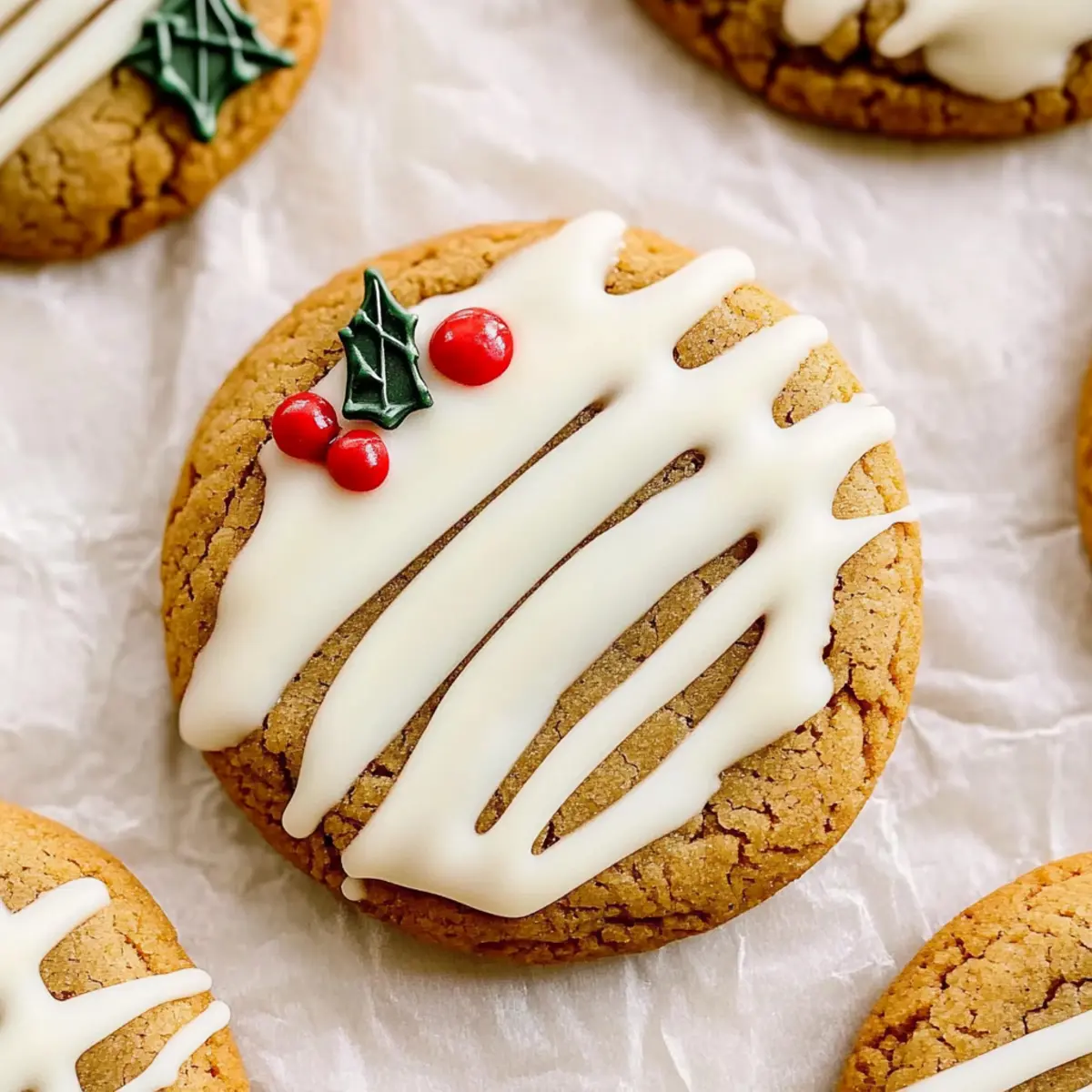 Chewy Maple Cinnamon Cookies – Soft, Festive & White Chocolate Dipped!