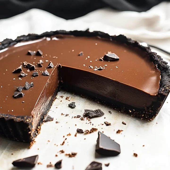 Indulgent Chocolate Ganache Tart: Easy to Make Gluten-Free, Vegan, or Keto 39 Chocolate Ganache Tart ~ easy convert to gf, vegan, or keto!