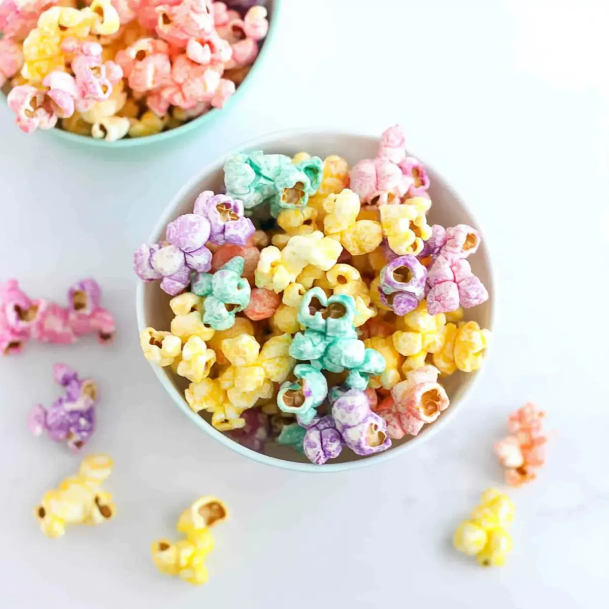 Easy Rainbow Popcorn: The Ultimate Party Treat for Everyone! 39 RAINBOW POPCORN for a rainbow or unicorn party. With video.