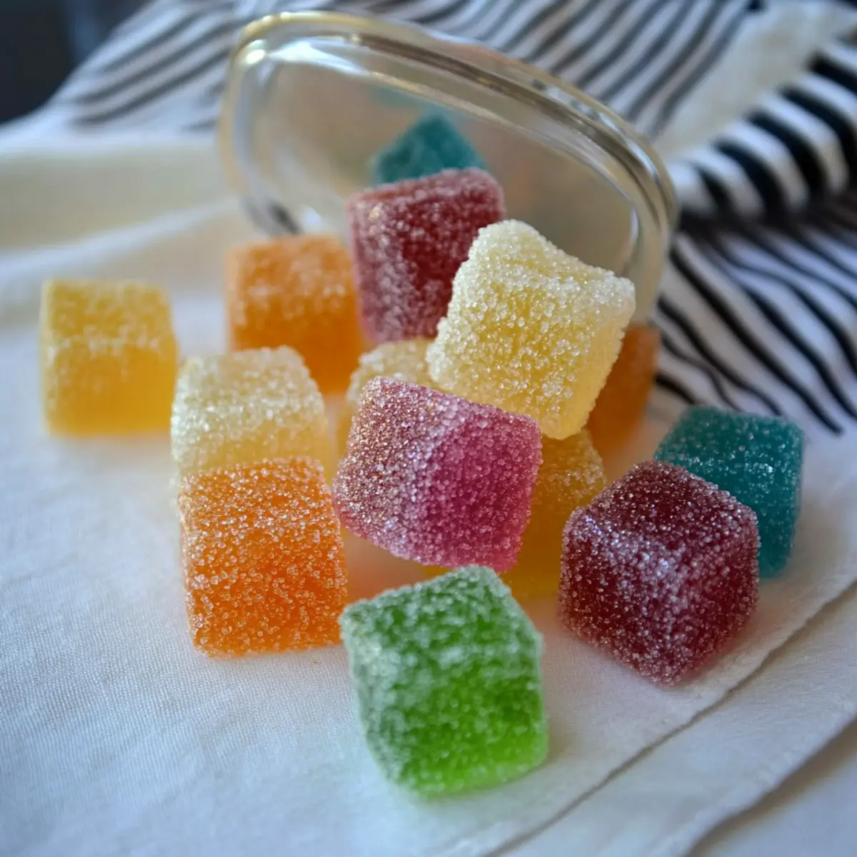 Irresistibly Fun Sparkly Fruit Gummies You Can Customize! 1