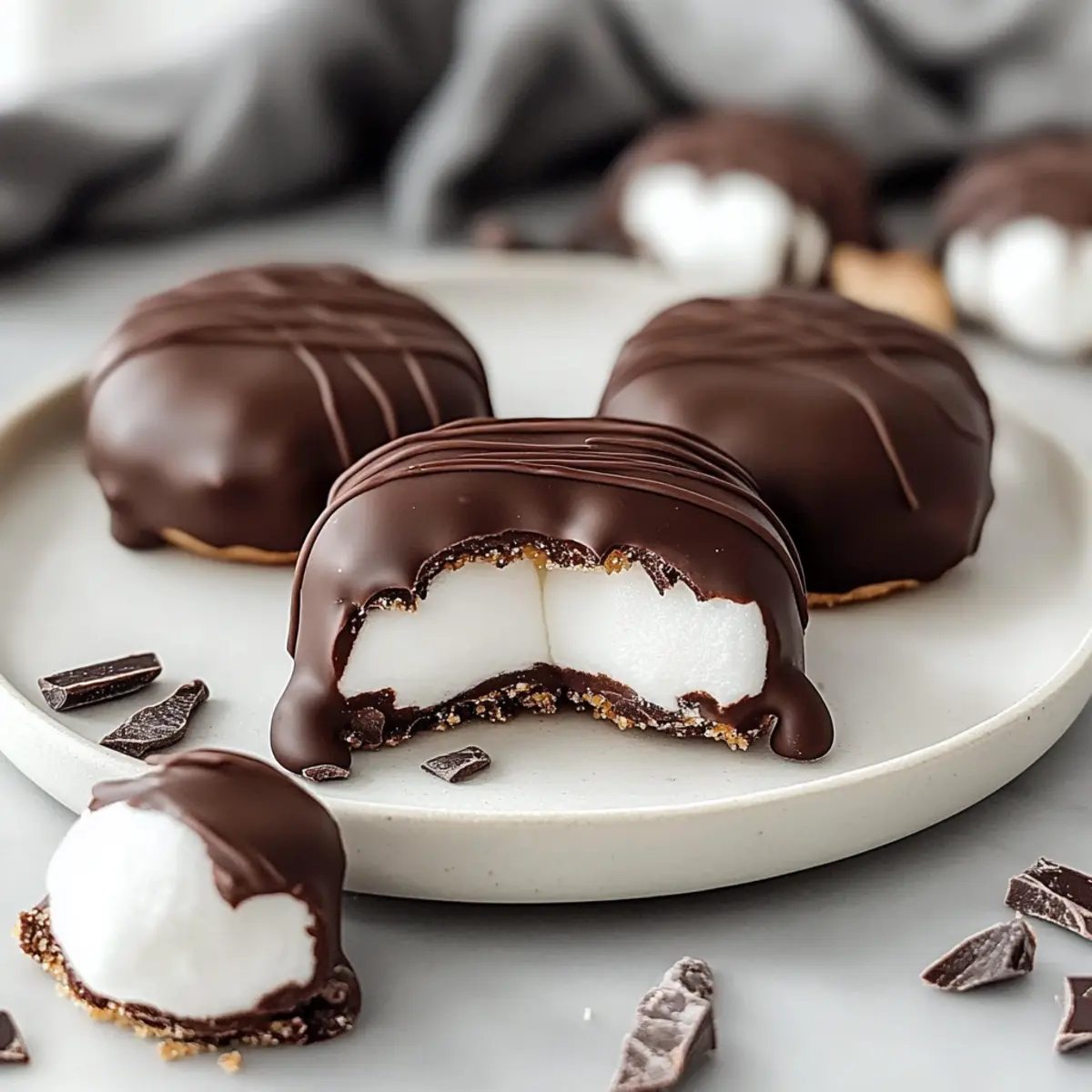 Delicious Chocolate Covered Marshmallow Cookies You’ll Love 🍫☁️