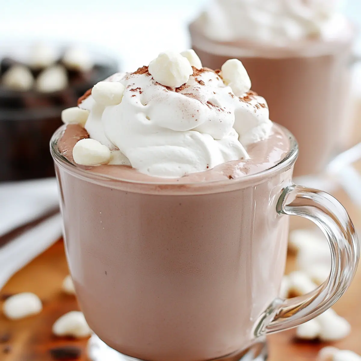 EASY Whipped Hot Chocolate Recipe - Only THREE Simple Ingredients!