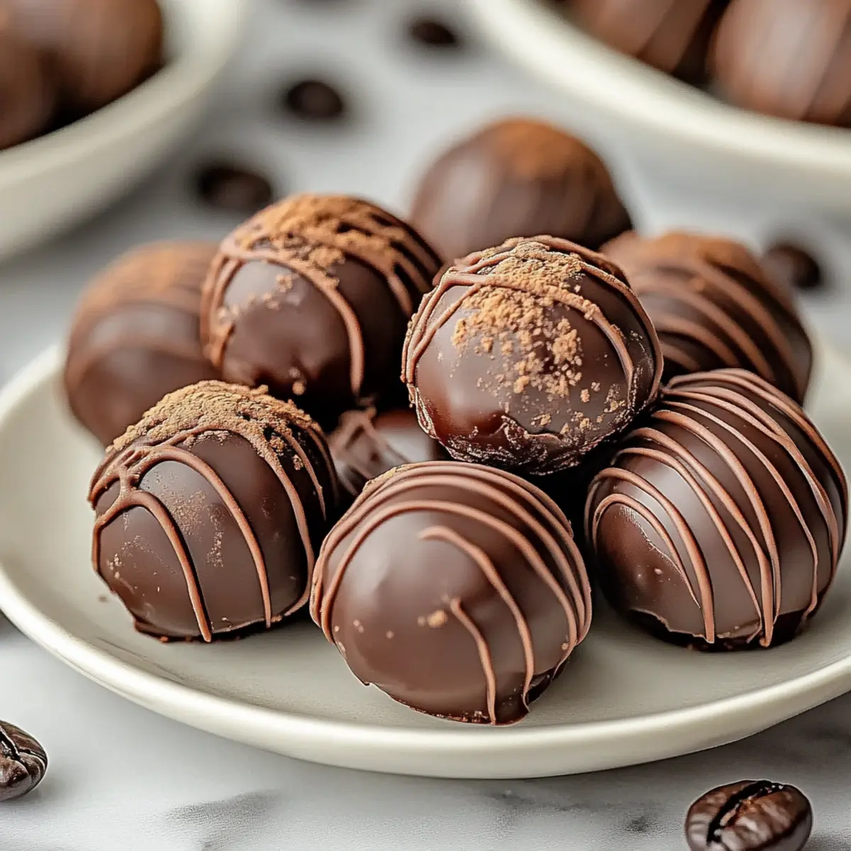Easy Coffee Truffles