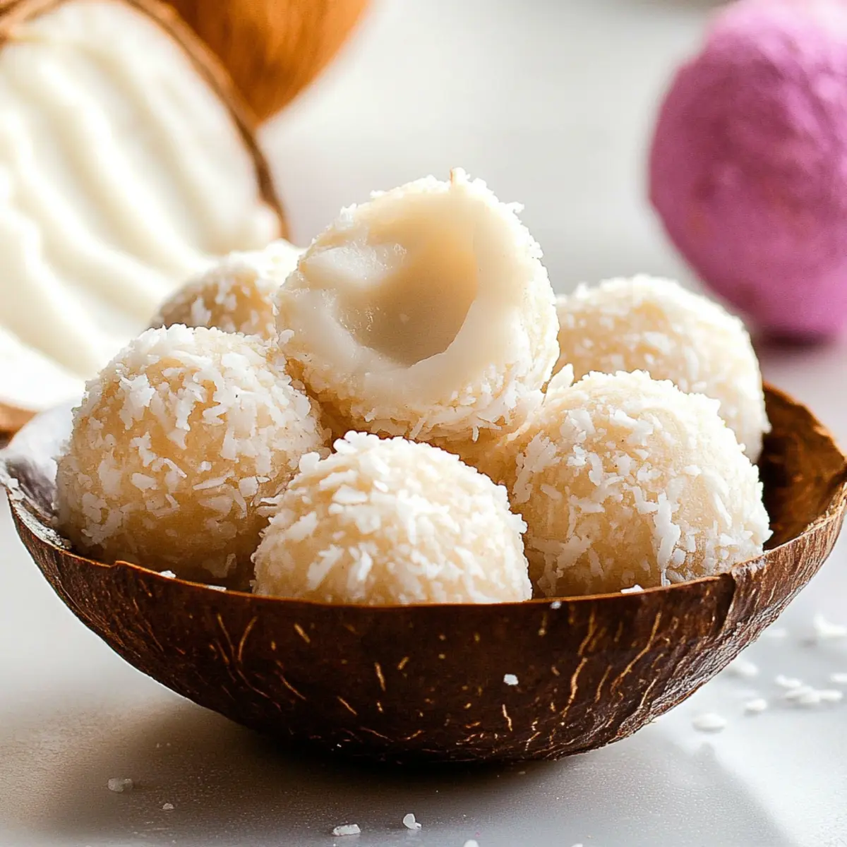 Coconut Balls - Easy, No Bake, 3 Ingredient Recipe!