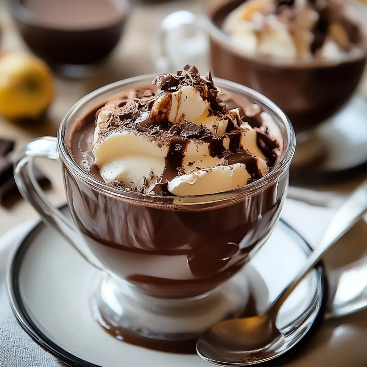 Indulge in Velvety Deep French Hot Chocolate Bliss 2