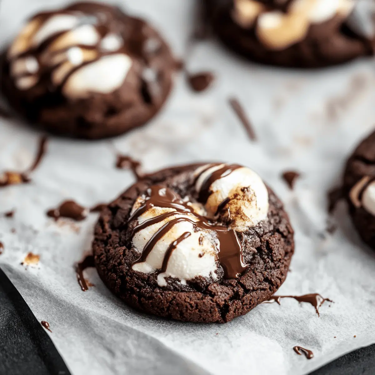 Chocolate Marshmallow Swirl Cookies [50 Minutes] - Chasety