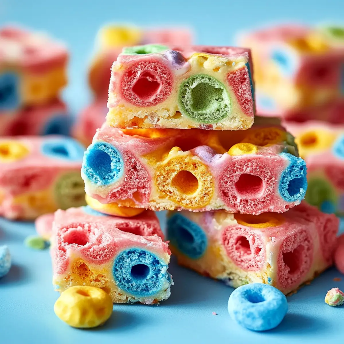 Irresistibly Easy Marshmallow Fruit Loops Bars to Delight Everyone 3