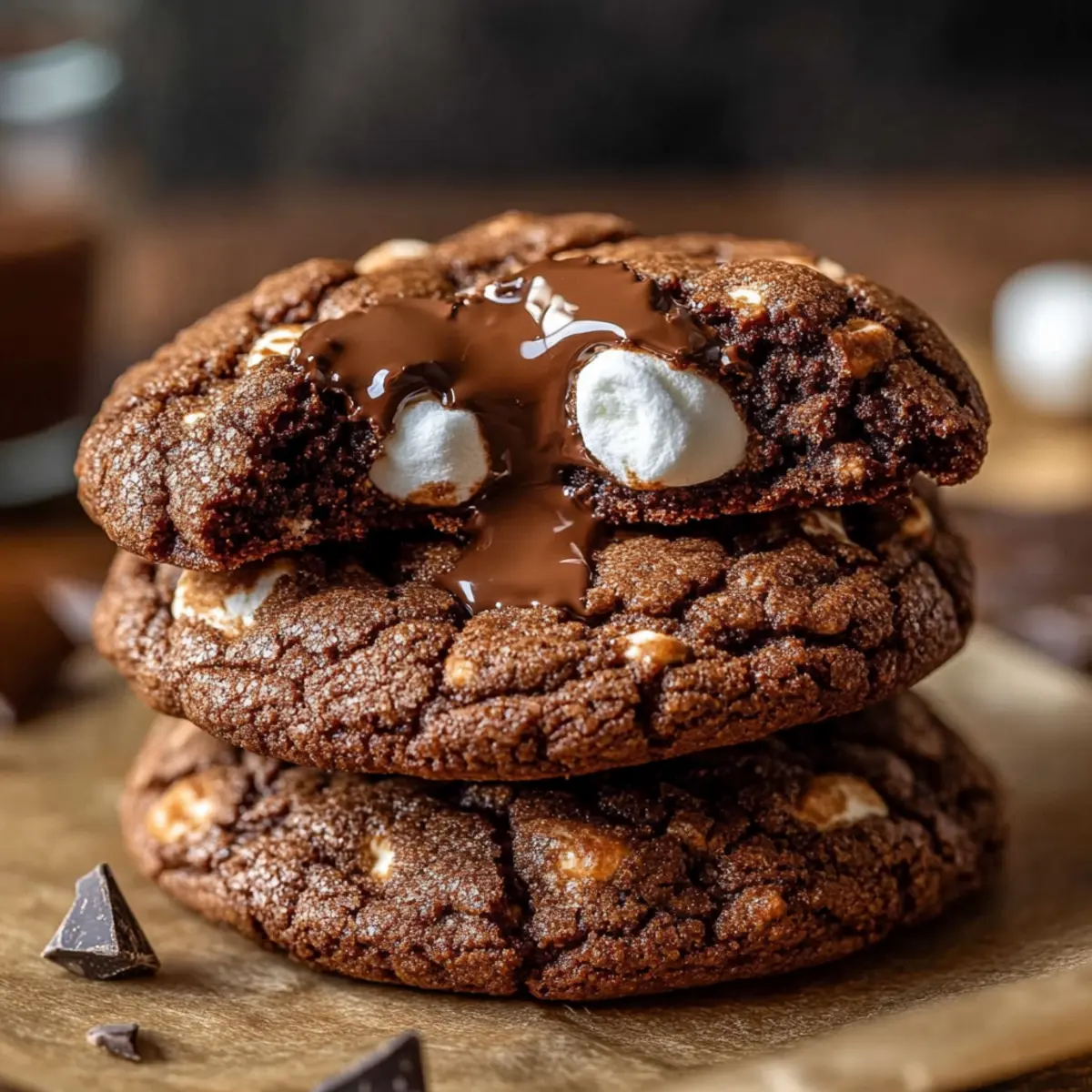 Irresistibly Chewy Chocolate Marshmallow Cookies You’ll Love 3 yfj4i1ehtvyd6ucvlqpw