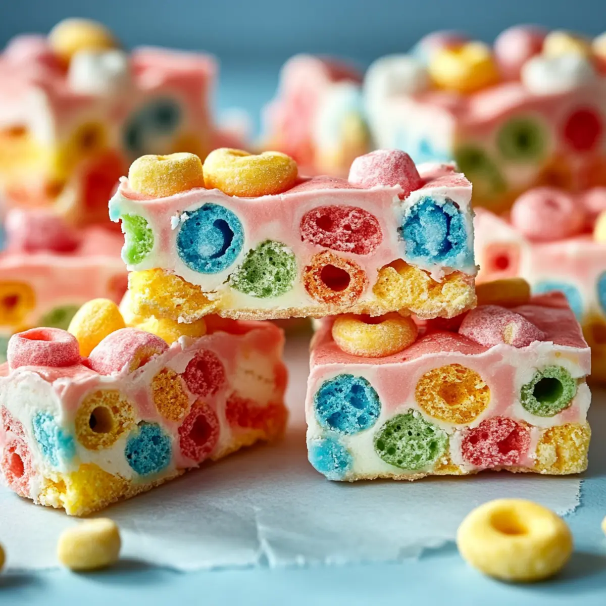 Irresistibly Easy Marshmallow Fruit Loops Bars to Delight Everyone 2