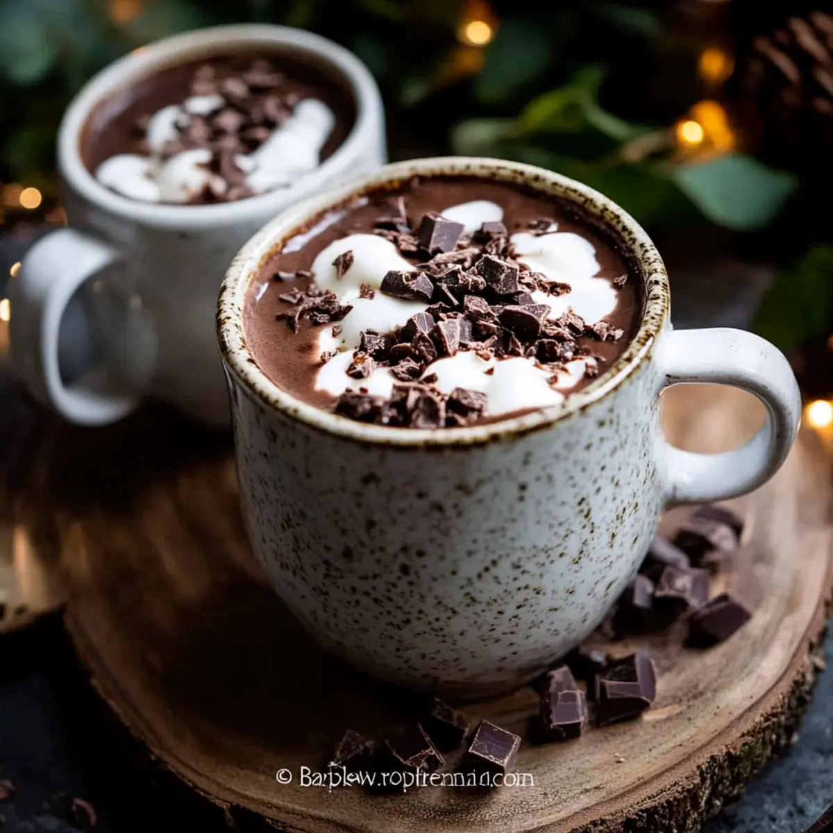 Black Forest Hot Chocolate