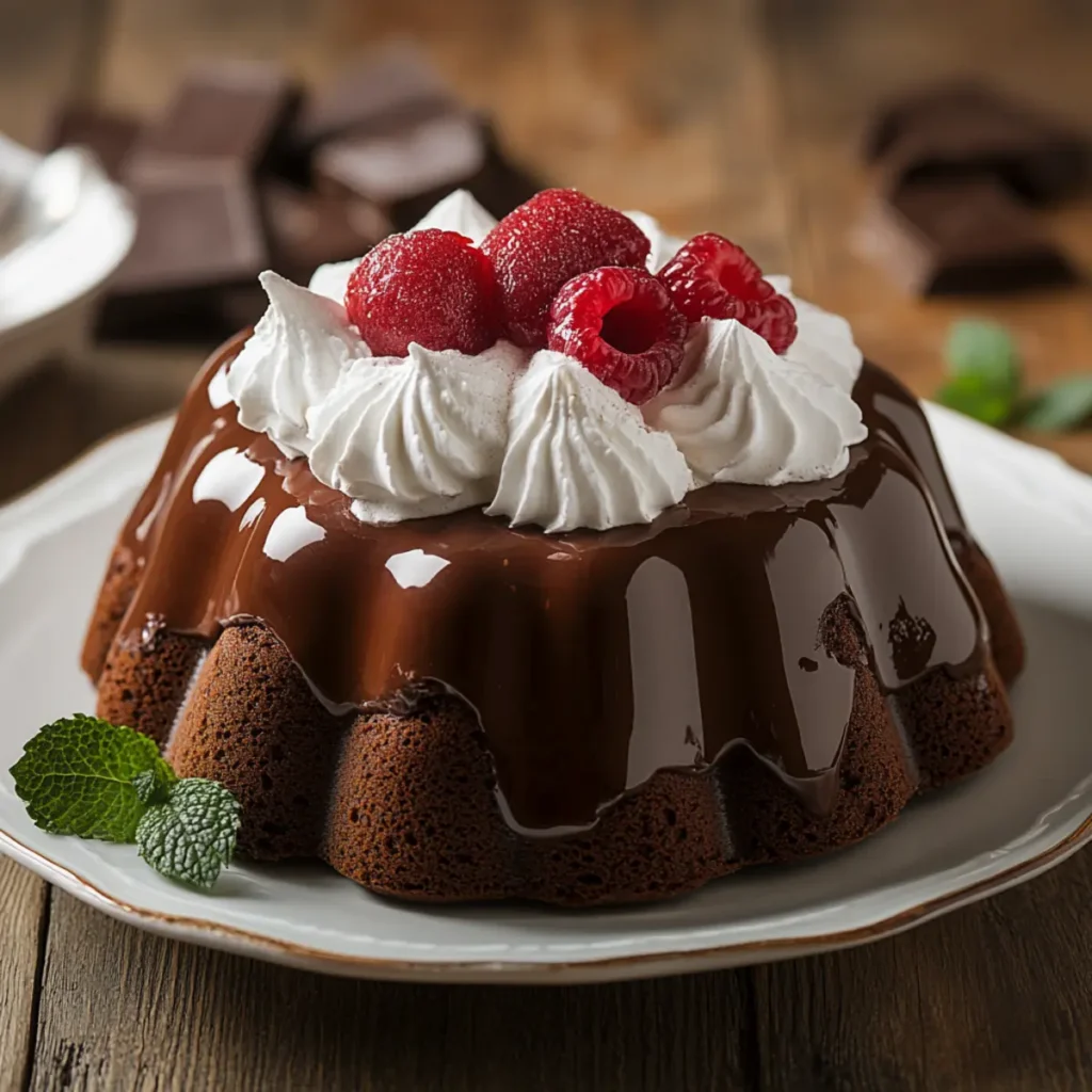 Home 50 Chocolate Pudding Cake - Gooey, Fudgy, and Irresistible