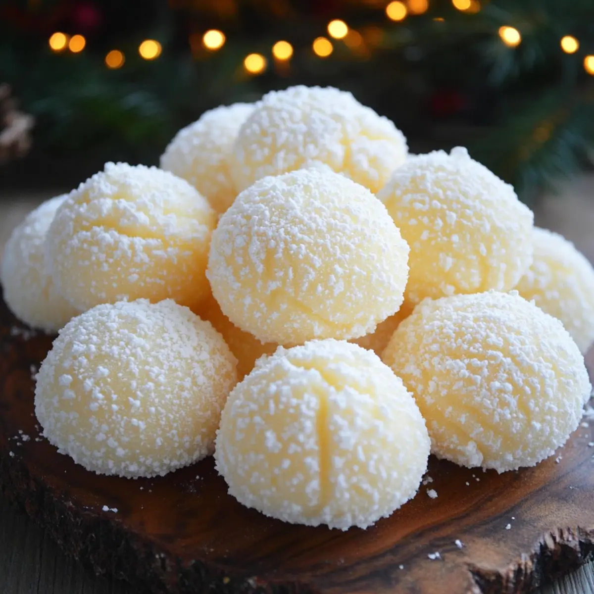 Sweetened Condensed Milk Snowballs - An Organized Chaos