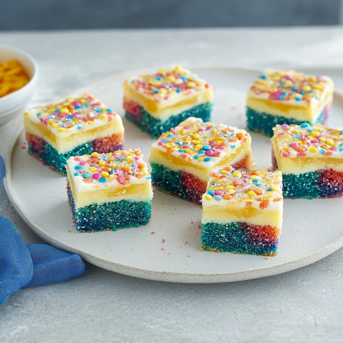Colorful and Easy: FREE RECIPE for No-Bake Rainbow Honey Slice 8 FREE RECIPE: No-Bake Rainbow Honey Slice
