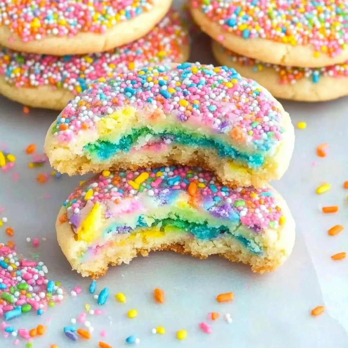 Vibrant Rainbow Butter Cookies: Easy, Colorful Treats for All 1