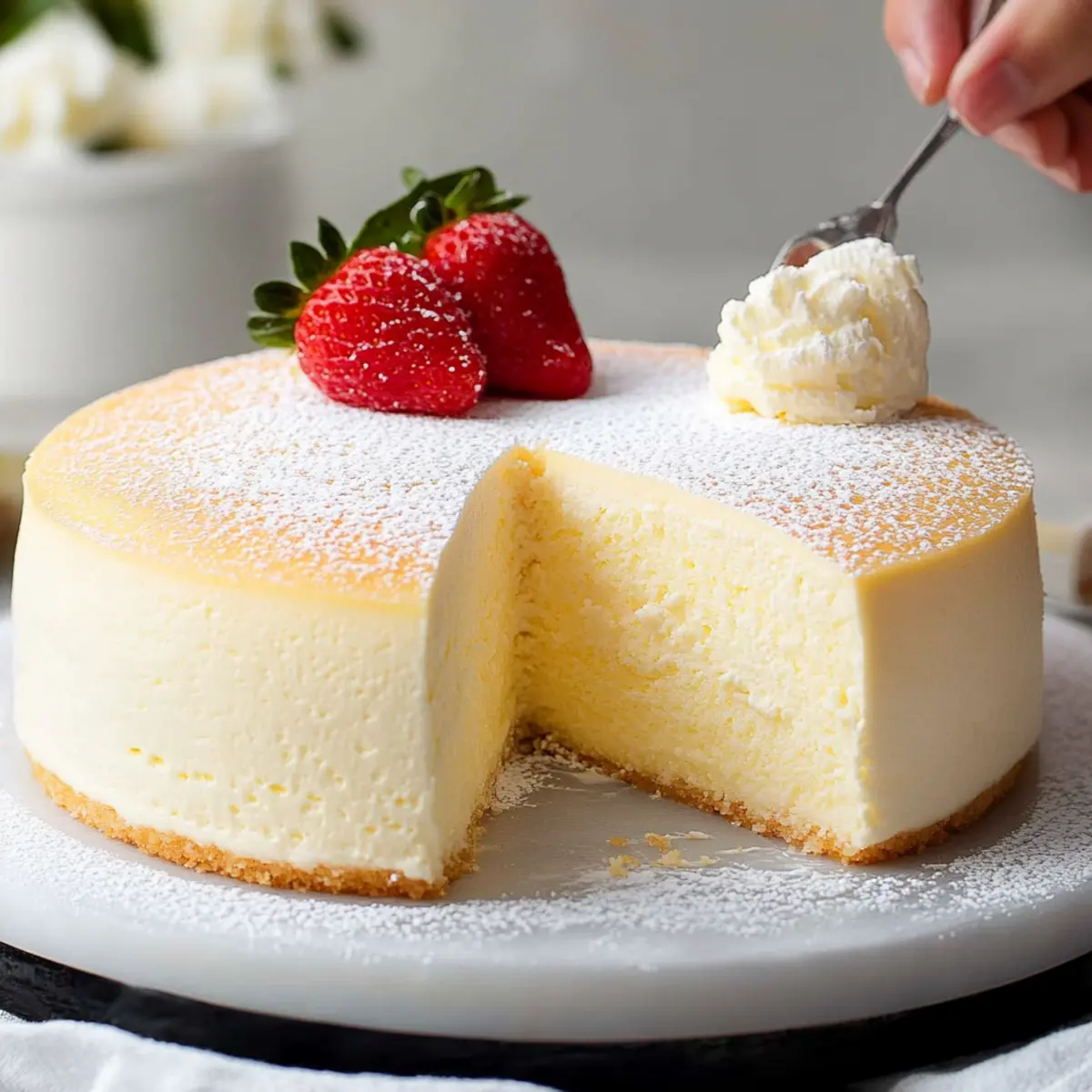 Fluffy Japanese Cotton Cheesecake: The Best Light Dessert Ever 7 Japanese Cotton Cheesecake