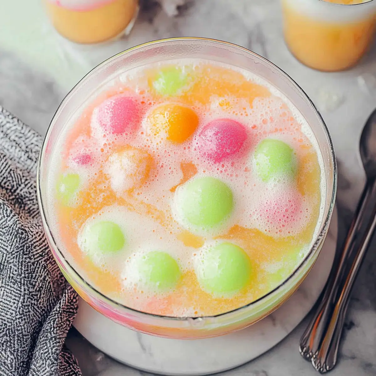 Easy Rainbow Sherbet Punch: Refreshingly Fun Party Delight 10 Easy Rainbow Sherbet Punch
