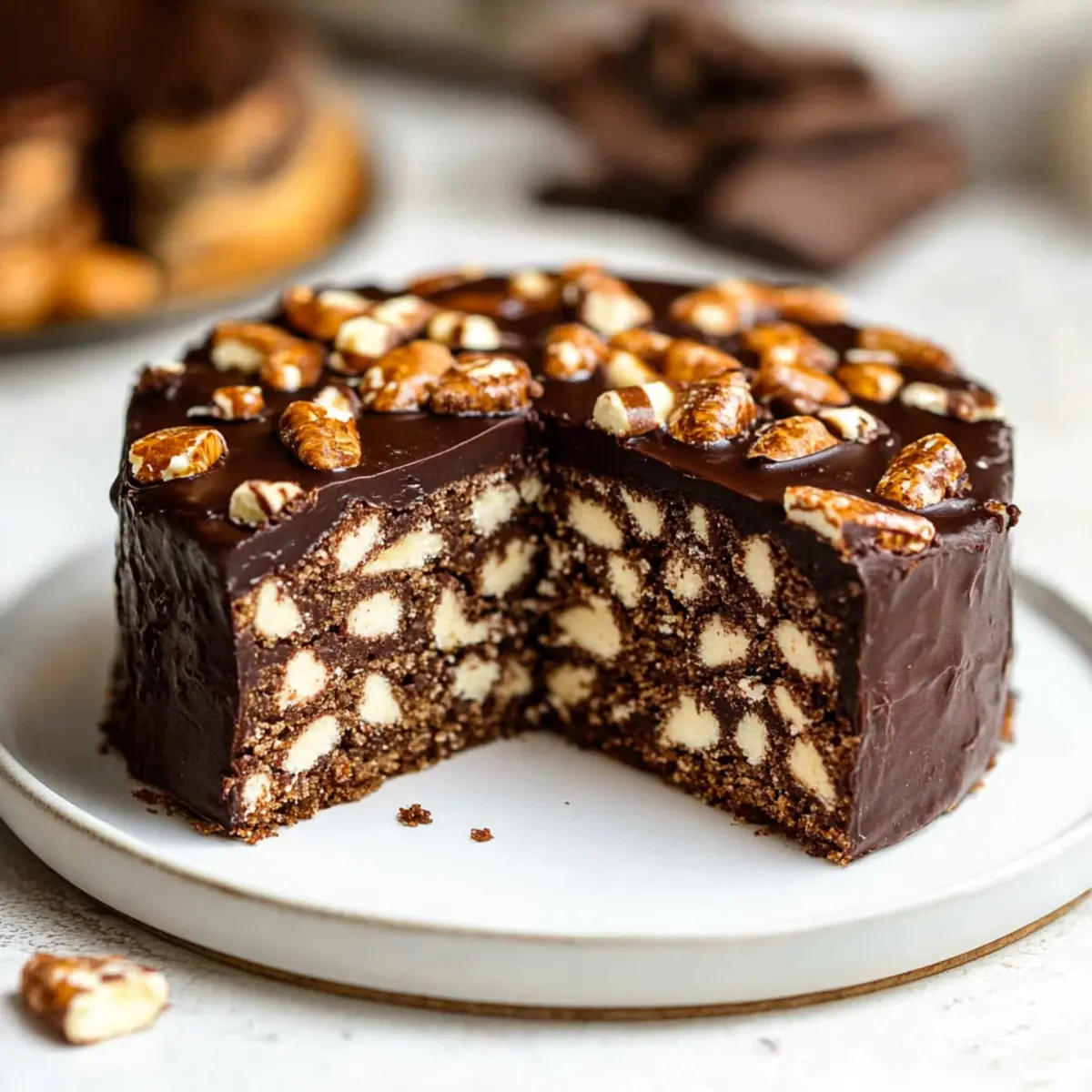 Indulgent No Bake Chocolate Biscuit Cake Everyone Will Love 18 No Bake Chocolate Biscuit Cake