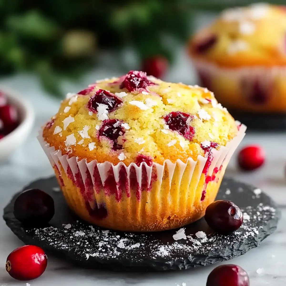 Tasty Orange Cranberry Muffins