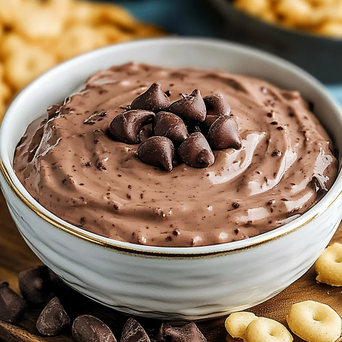 Decadent Brownie Batter Dip: The Ultimate No-Bake Delight 1