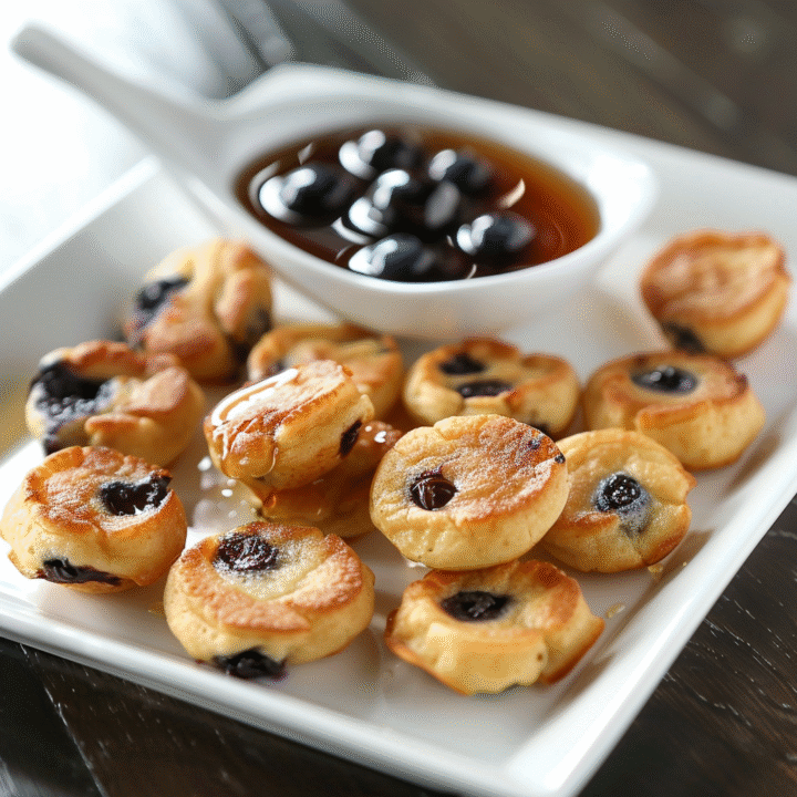 Pancake Mini Muffins - Easy Bite-Sized Breakfast Favorite 20 u3929625643 Golden pancake mini muffins on a white platter bl ef77ba75 3914 48fa 991e 2aa3faeacaa2 3