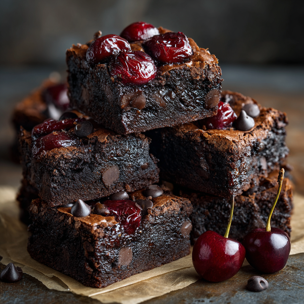 u3929625643 Roasted Chocolate Cherry Brownies ultra fudgy tex edf4a841 3b2b 42de 86ce 544fdac13632 0